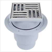 Трап вертикальный 110 (150х150) СУХОЙ TQ1712 Ани Пласт