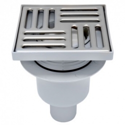 Трап вертикальный  50 (100х100) СУХОЙ TQ5702 Ани Пласт