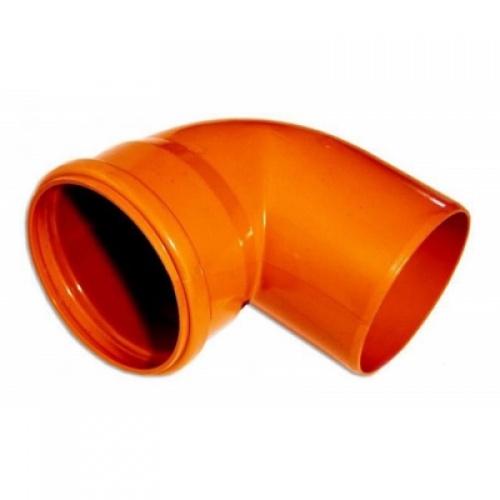 Отвод канализационный наружный 110/90* Valfex купить в интернет магазине Санрай73