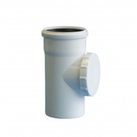 Ревизия 110 канализационная Политэк БЕСШУМНАЯ белая