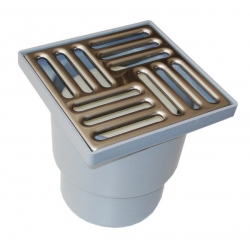 Трап вертикальный 110 (150х150) СУХОЙ TQ1212 Ани Пласт