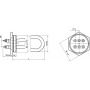 Блок ТЭНБ СЭВ-9 кВт (G2 1/2) ТЭН-80 В10/3,0 НЕРЖ