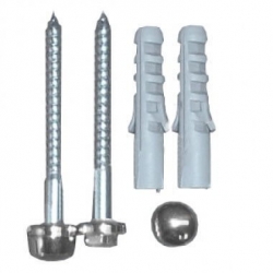 Крепеж для унитаза (Тула) Хром