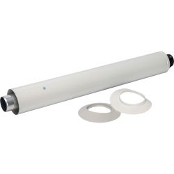 Дымоход универсальный коаксиал 0,75м (60/10) (кроме Immergas, Navien DeLuxe 75/100 стар.)