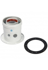 Адаптер 60/100 вертикальный для котла Bosch Buderus