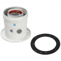 Адаптер 60/100 вертикальный для котла Bosch Buderus