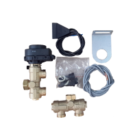 Комплект 3-х ход. клапана FUGAS для котлов Protherm СКАТ(подходит для электрических котлов Vaillant)