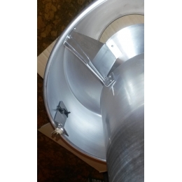 Дымовой колпак Ø160мм со стабилизатором тяги BAXI для котлов Slim 1.400 iN, 1.490 iN