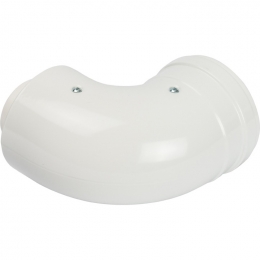 Адаптер конденсационный 90° DN60/100 м/п PP-FE c хомутом (совместим. с Vaillant, Ariston) STOU