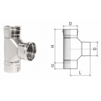 Тройник 87 ТРМ(М)-Р 430-0.5 D150