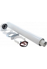 Дымоход коаксиальный Fondital  60/100мм-L100 (для TFS)