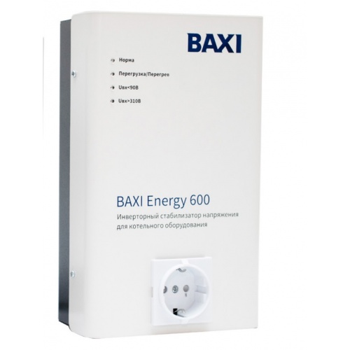 Стабилизатор напряжения  инверторный BAXI Energy 600 однофазный купить в интернет магазине Санрай73