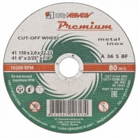 Круг отрезной по металлу 150х2,0х22 14А Луга