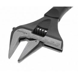 Ключ разводной Sturm 250 мм, обрезиненная рукоятка