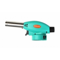 Горелка газовая на газовый баллон Sturm, пьезоподжиг (курок), регулировка пламени, защита от ветра