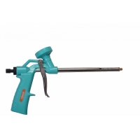 Пистолет для монтажной пены Sturm!, пластмассовый корпус, регулирующий винт, адаптер, железный.курок