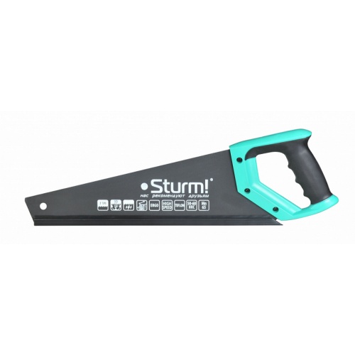 Ножовка по дереву, 350мм, 12TPI, 3D, Sturm! 1060-57-350 купить в интернет магазине Санрай73
