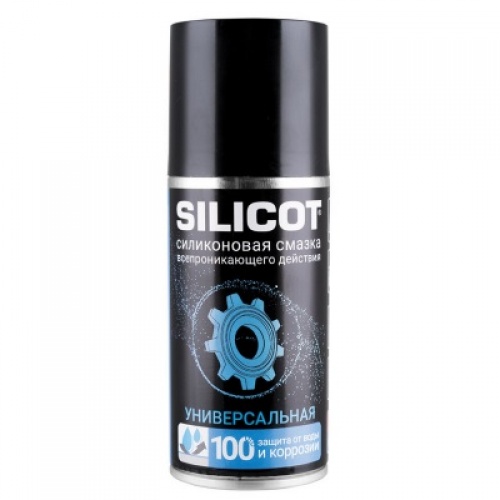 Смазка уплотнительная Silicot Spray 210 мл. универсальная, аэрозоль купить в интернет магазине Санрай73