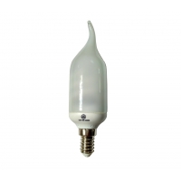 Лампа люм. Свеча на ветру, 9/4200