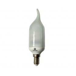 Лампа люм. Свеча на ветру, 9/4200