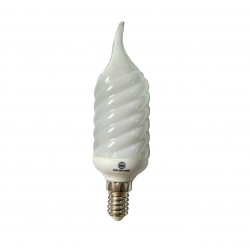 Лампа люм. Свеча на ветру витая, 9/2700