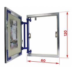 Люк 120 х 60 под плитку Luker AL-KR