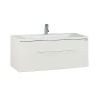 Тумба АКВАТОН Мадрид 100 М белый, под раковину Премьер 100