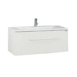 Тумба АКВАТОН Мадрид 100 М белый, под раковину Премьер 100