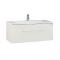 Тумба АКВАТОН Мадрид 100 М белый, под раковину Премьер 100