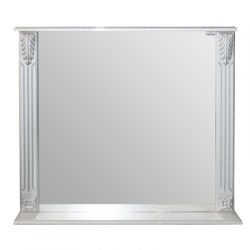 Зеркало Mixline Людвиг-80 патина серебро
