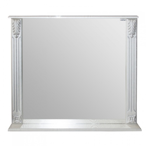 Зеркало Mixline Людвиг-80 патина серебро купить в интернет магазине Санрай73
