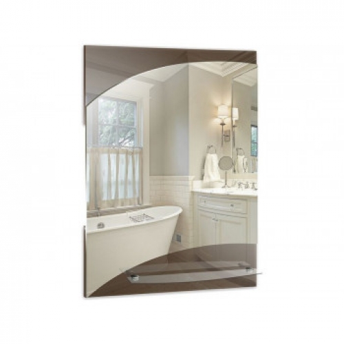 Зеркало Mixline Прима 495*685 с полкой купить в интернет магазине Санрай73