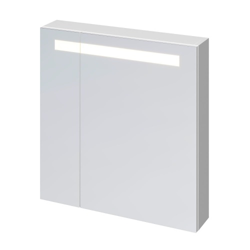 Зеркало-шкафчик:  MELAR 70 c подсветкой,  белый (B-LS-MEL70-Os) купить в интернет магазине Санрай73