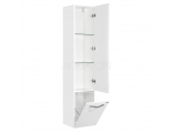 Шкаф-колонна АКВАТОН Ария белая