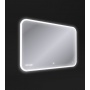 Зеркало Cersanit LED 070 pro 100*70, с подсветкой, сенсор, антизапотевание, ф-ция звонка, Bluetooth (KN-LU-LED070*100-p-Os) 