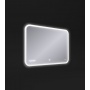Зеркало Cersanit LED 070 pro 80*60, с подсветкой, сенсор, антизапотевание, часы, ф-ция звонка, Bluetooth (KN-LU-LED070*80-p-Os)