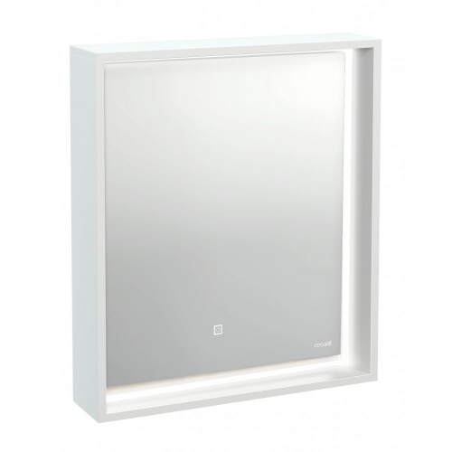 Зеркало: LOUNA 60, с подсветкой, белый (SP-LU-LOU60-Os) купить в интернет магазине Санрай73