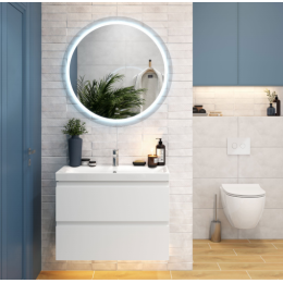 Зеркало Cersanit Design Pro LU-LED012*88-d-Os 88*88 с подсветкой