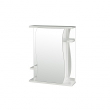 Зеркало-шкаф Mixline Классик-55, левый без подсветки (ПВХ)