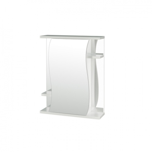 Зеркало-шкаф Mixline Классик-55, левый без подсветки (ПВХ) купить в интернет магазине Санрай73