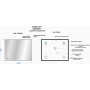 Зеркало LED 011 DESIGN 100