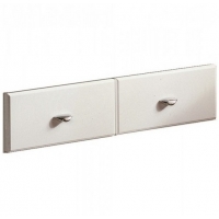 Сменные элементы тумбы Кристалл белые