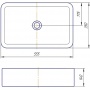 Тумба Ингрид-80 R (ШвБ) под раковину Plaza-55/36 (комплект) Sanflor