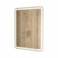 Зеркало Mixline Адриана 600*800 (ШВ) сенсорный выключатель, светодиодная подсветка