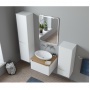 Зеркало Mixline Виктория 600*800 (ШВ) сенсорный выкл, светодиодная подсветка