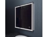 Зеркальный шкаф Mixline Мелис 700*800 2 створки праый, сенсорный выключатель, светодиодная подсветка