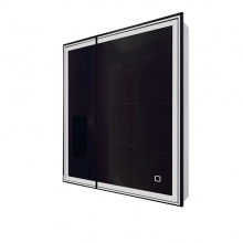 Зеркальный шкаф Mixline Мелис 700*800 2 створки праый, сенсорный выключатель, светодиодная подсветка