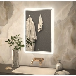 Зеркало Mixline Умберто 600*800 сенсорный выключатель, светодиодная подсветка