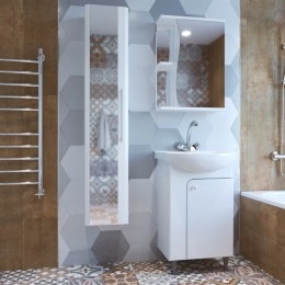 Зеркало-шкаф Mixline Классик-50, правый без подсветки (ПВХ)