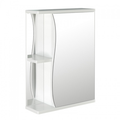 Зеркало-шкаф Mixline Классик-50, правый без подсветки (ПВХ) купить в интернет магазине Санрай73
